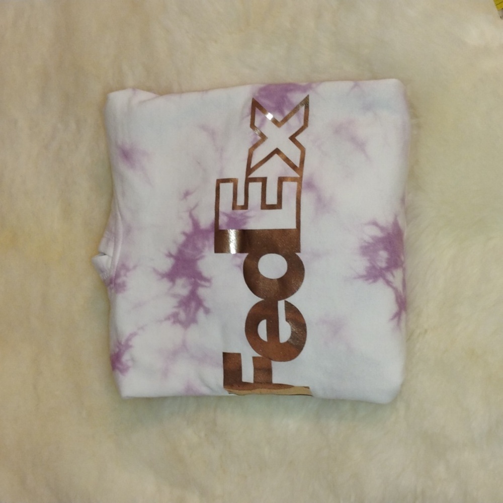 Cute FedEx Corporate Hoodie, EUC, L - Picture 6 of 6